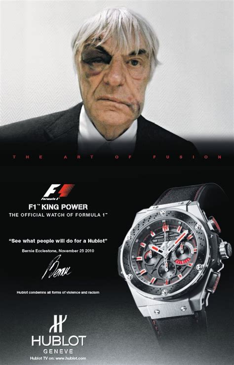 hublot advertisement bernie